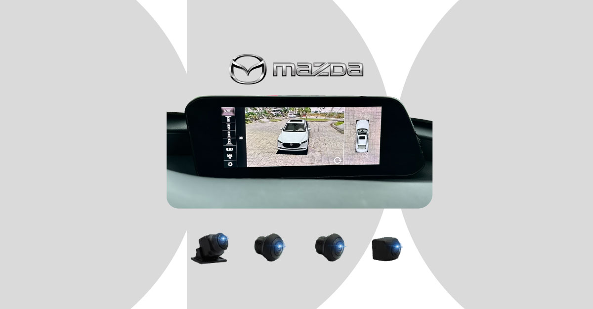 CAMERA 360 ICAR ELLIVIEW M11 TÍCH HỢP TPMS CHO MAZDA 3 VÀ MAZDA CX-30 2020 – 2022
